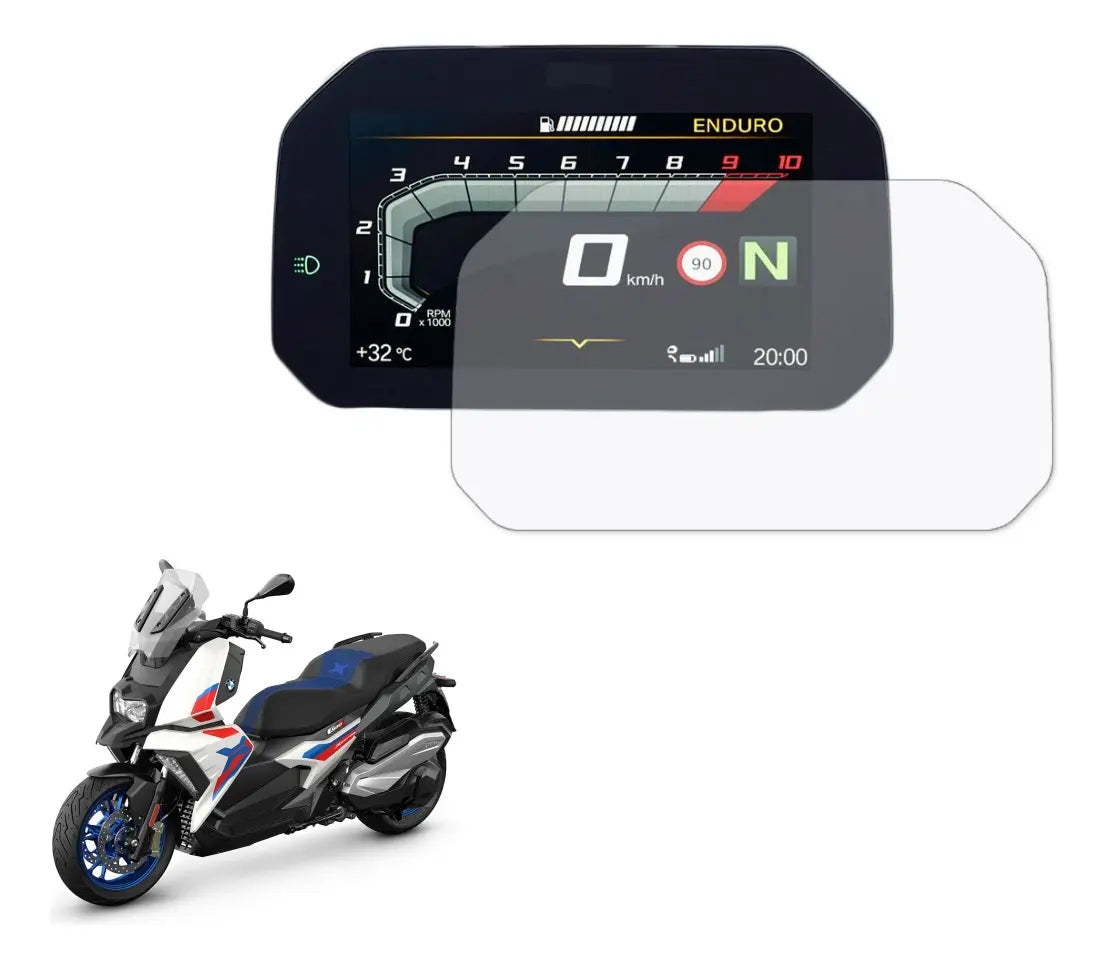 Película Painel Tft Bmw C400x C 400 X