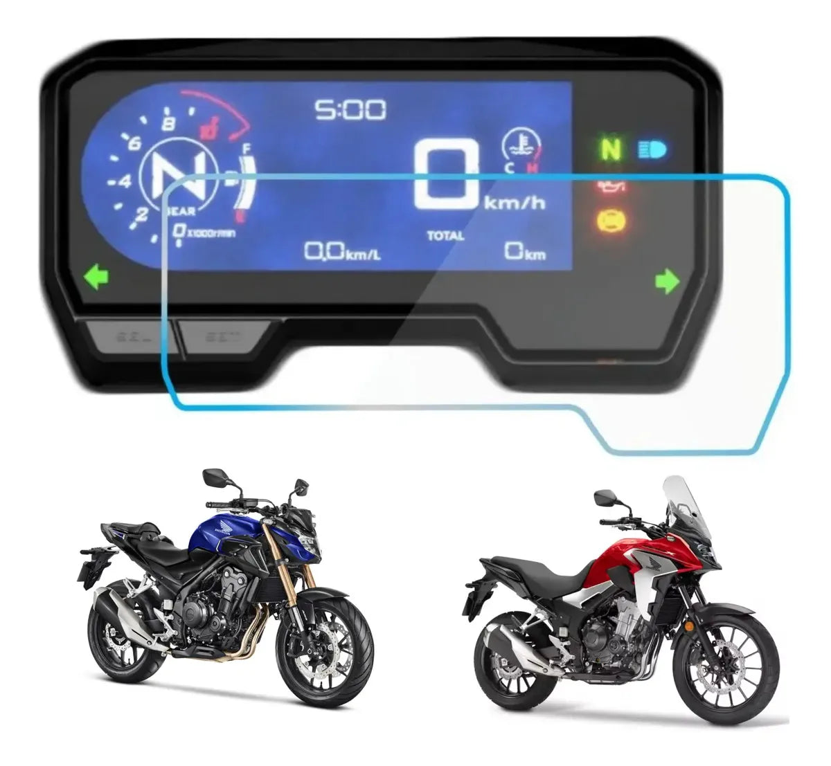 Película Protetora Painel Honda Cb 500x Cb500f