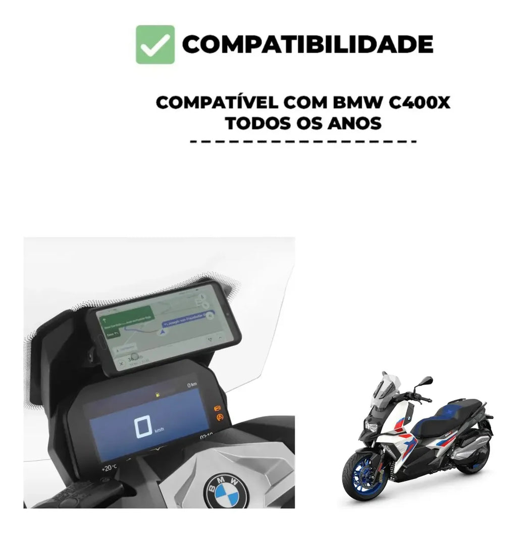 Suporte De Gps Celular Navegação Para Bmw C400x