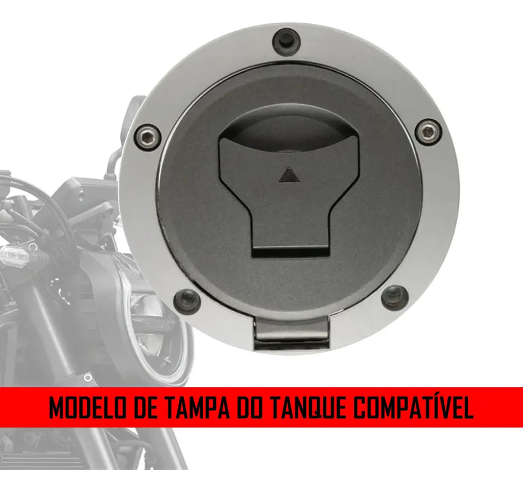 Suporte Celular Tanque Moto Honda Xre300, Xre190, Cb1000