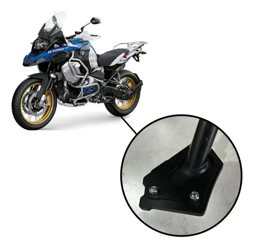 Base Alargadora Pezinho Lateral Bmw R1200 Gs 1250 Gs