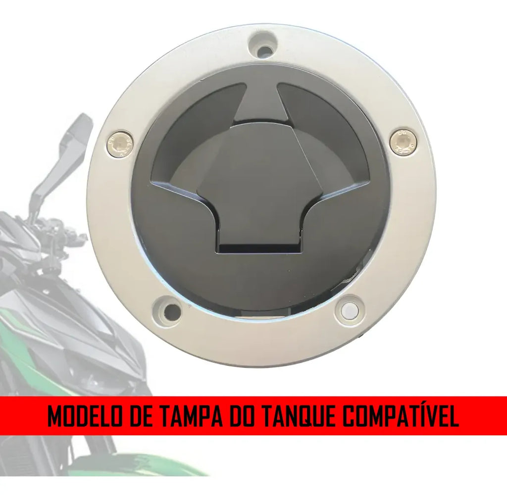 Suporte Celular 360° Moto Tanque Kawasaki Versys 650 Vulcan