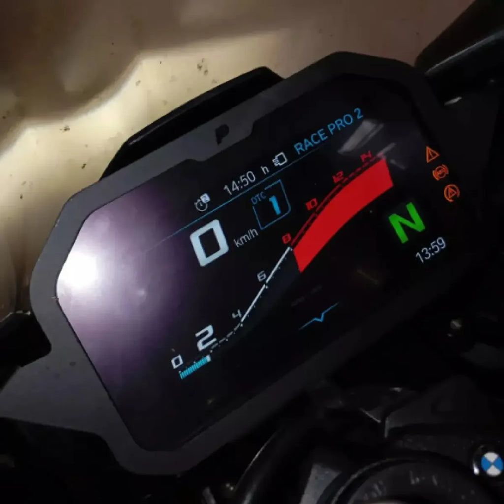 Trava Antifurto Painel Tft Bmw S1000rr S1000 2024 + Pelicula