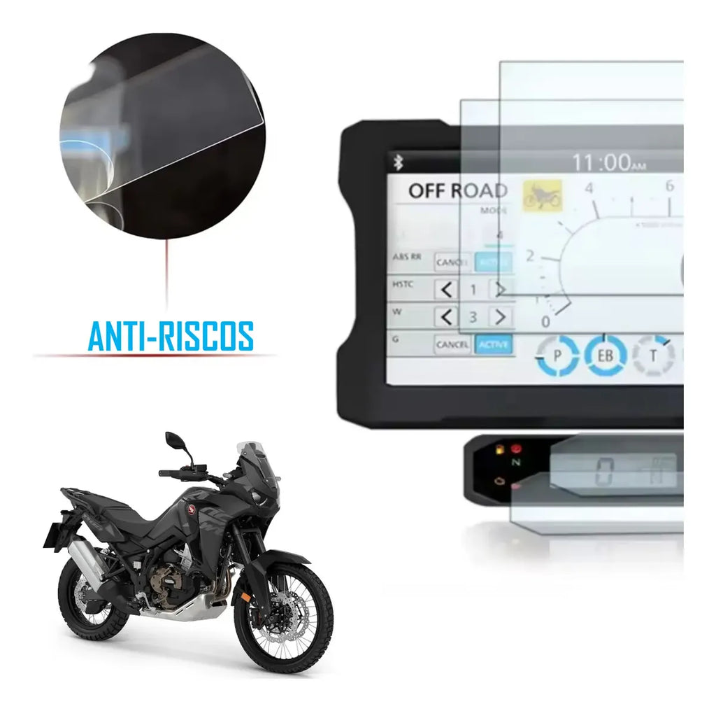 Película Antirreflexo Painel Africa Twin 1100 2021 2022 2023