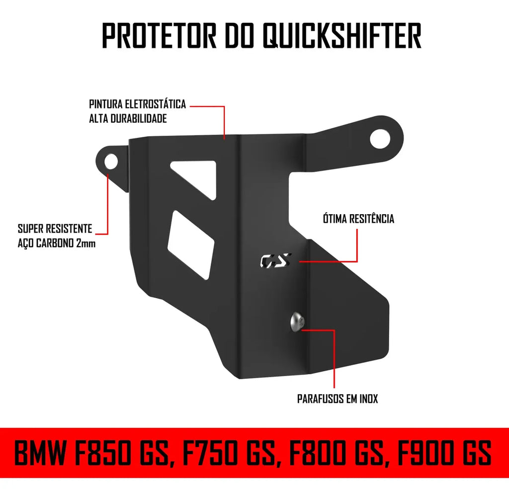 Protetor Quickshifter Cambio Eletronico F750gs F850gs F900gs