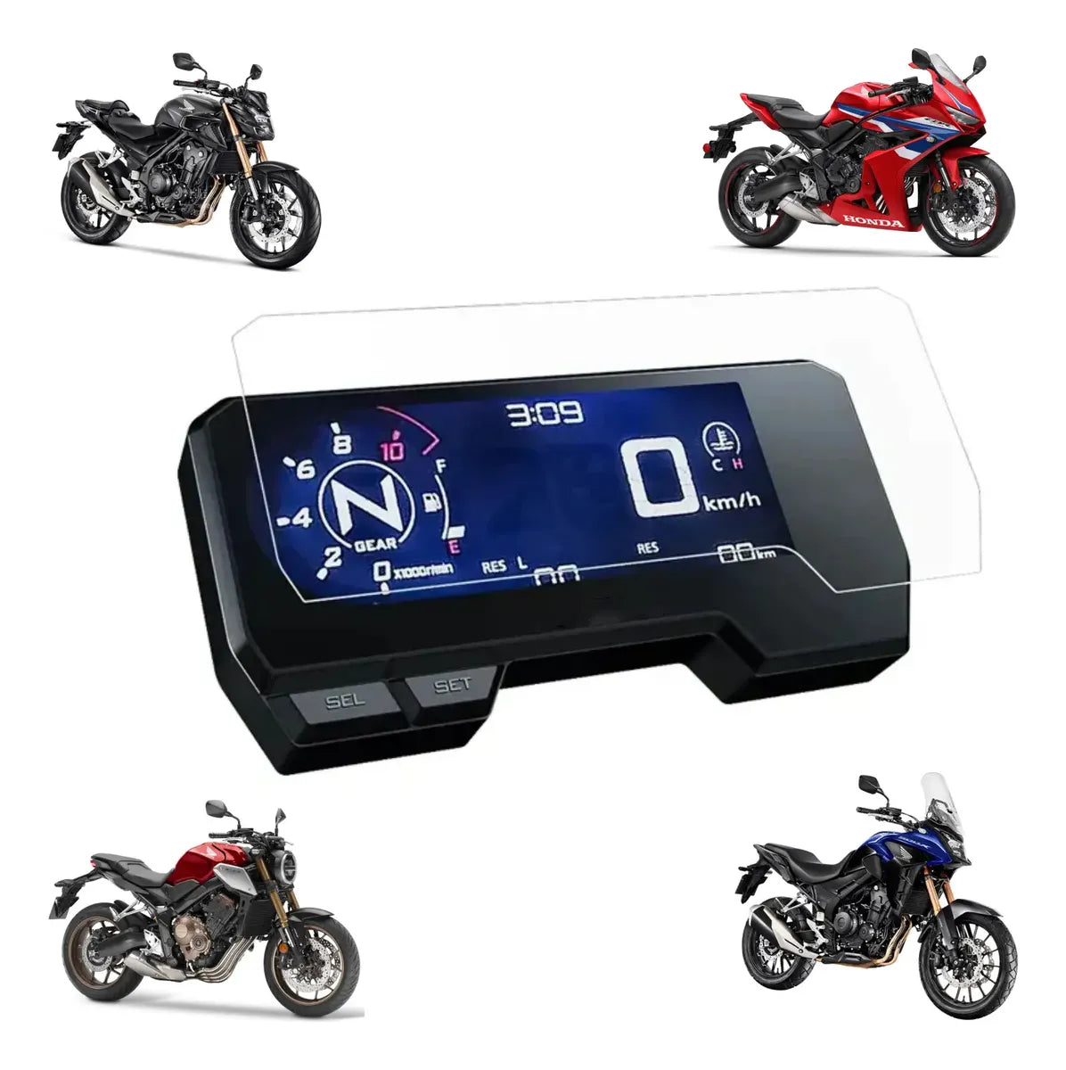 Película Protetora Painel Honda Cb 500x Cb500f