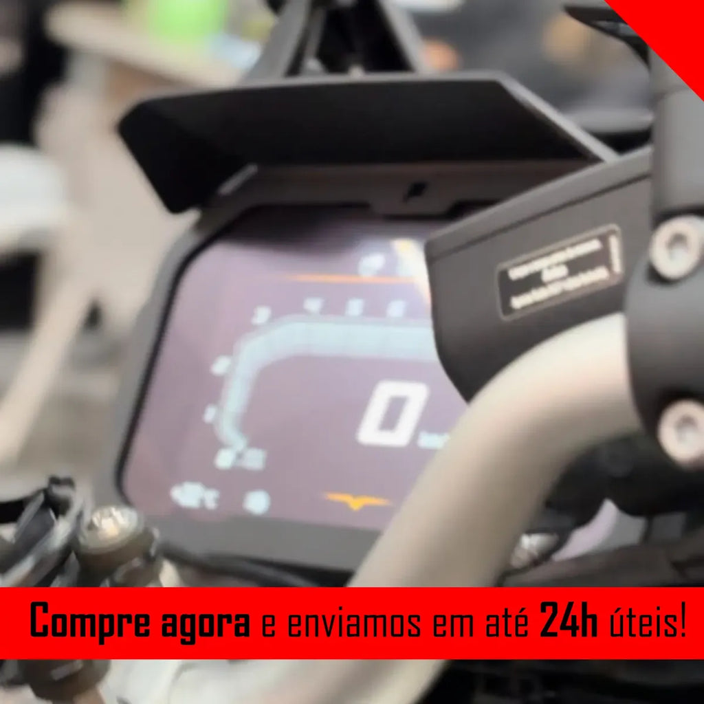Protetor Antifurto Painel Tft Bmw F900 Gsa C/aba + Película