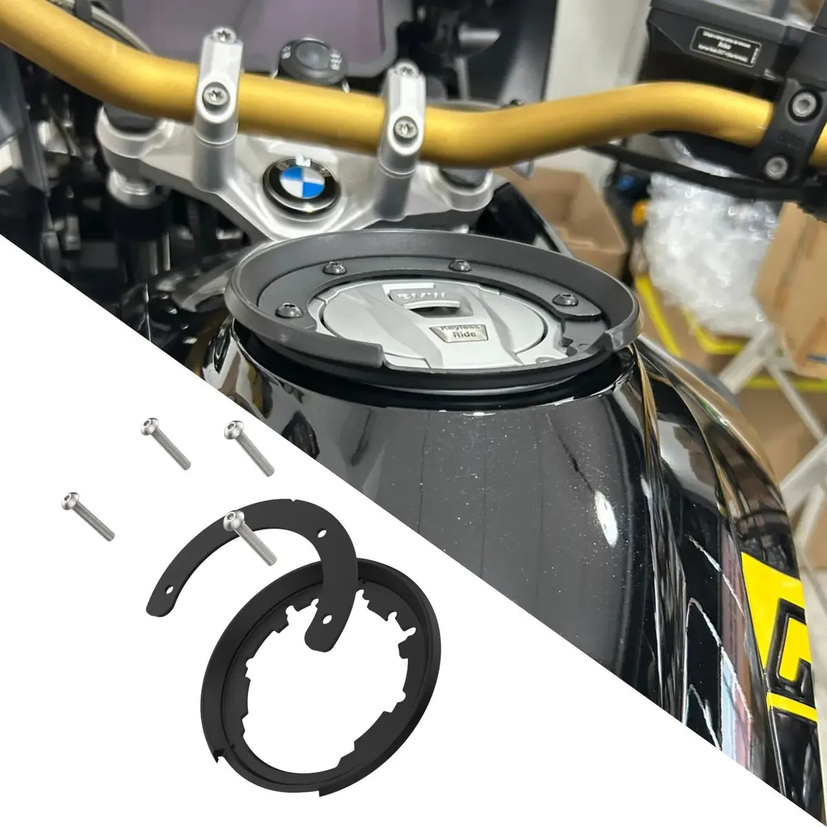 Bf11 Flange Tanque Padrão Bmw R1200-1250 Gs 850 2025/2026+