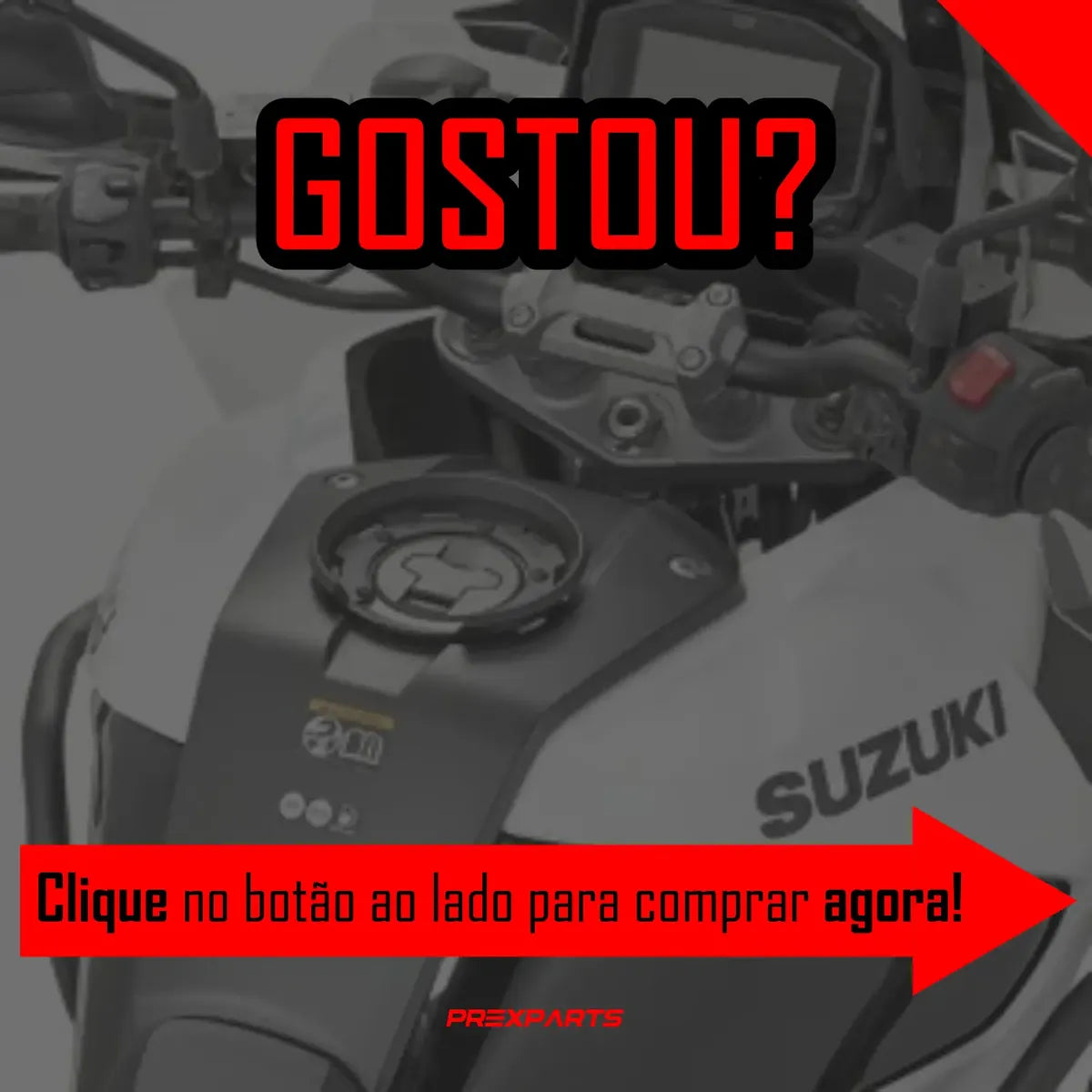 Flange Padrão Bf01 Br Suzuki V-strom 250 17-19 Tanklock