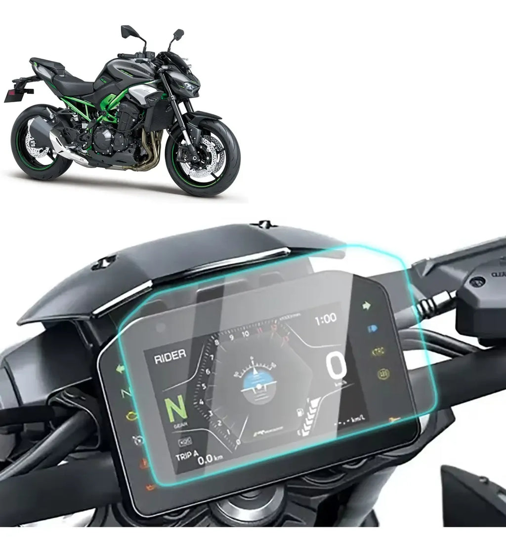 Película Protetora Antirrisco Painel Kawasaki Z900 2025/26+