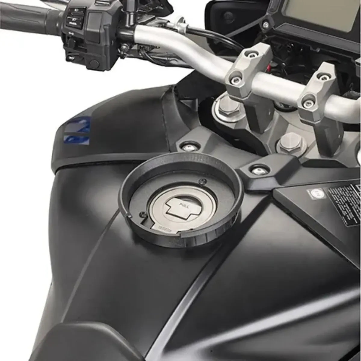 Suporte Encaixe Alto Canopla Flange Bolsa Tanque Givi Tracer