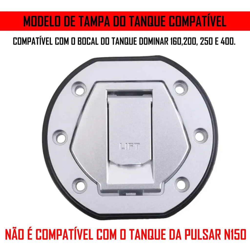 Suporte Tanque Moto Celular Bajaj Dominar 160 - 190 - 400