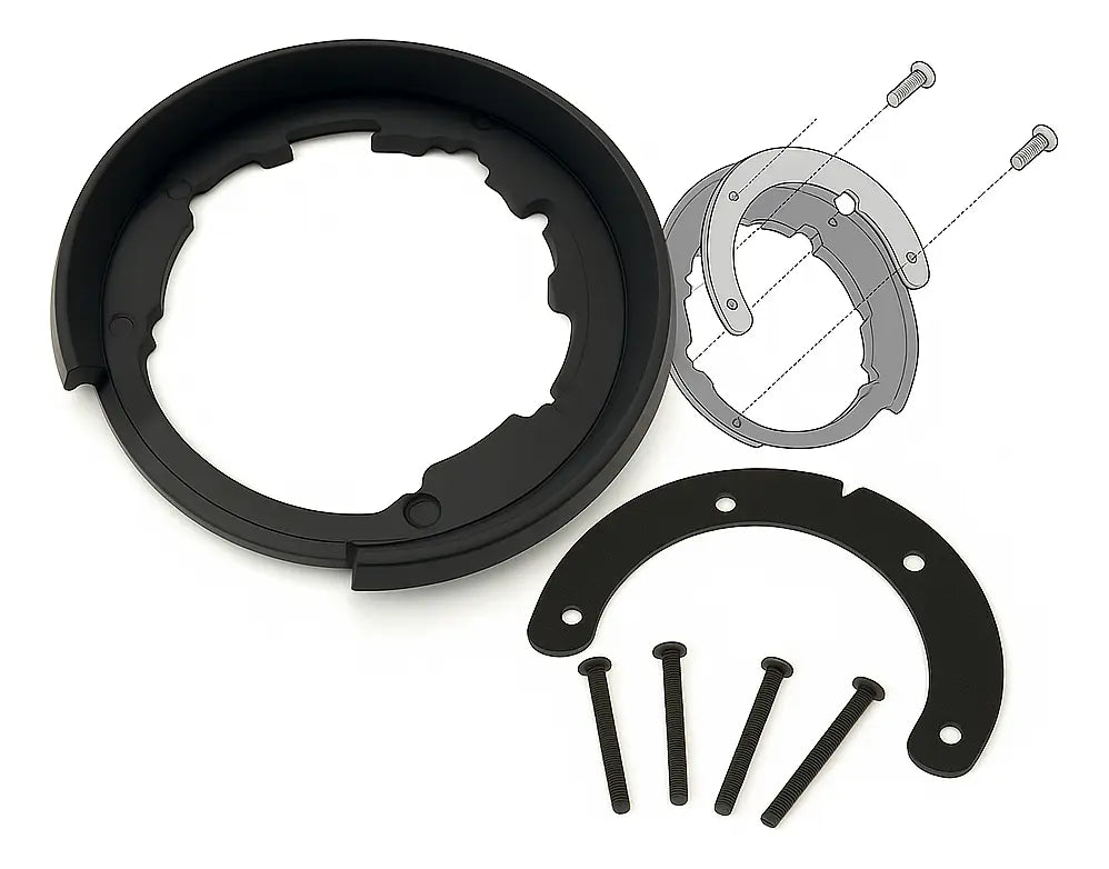 Kit Canopla + Flange Bf11 Tanklock F850 F900 Bmw - Ducat