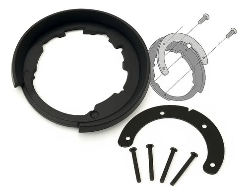 Kit Canopla + Flange Bf11 Tanklock F850 F900 Bmw - Ducat