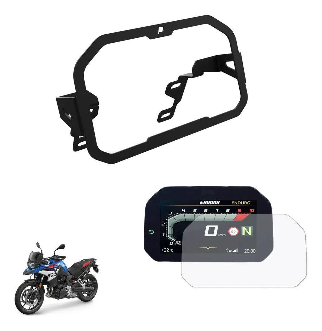 Protetor Painel Tft Bmw F800 Gs Sem Aba 2024 2025 + Pelicula