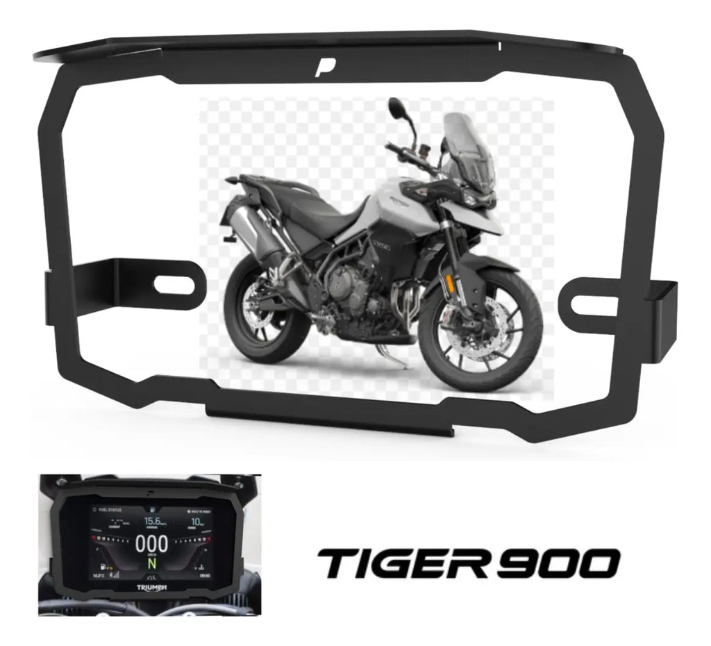 Moldura Antifurto Painel Tft Tiger 900 Rally Pro Tiger900gt