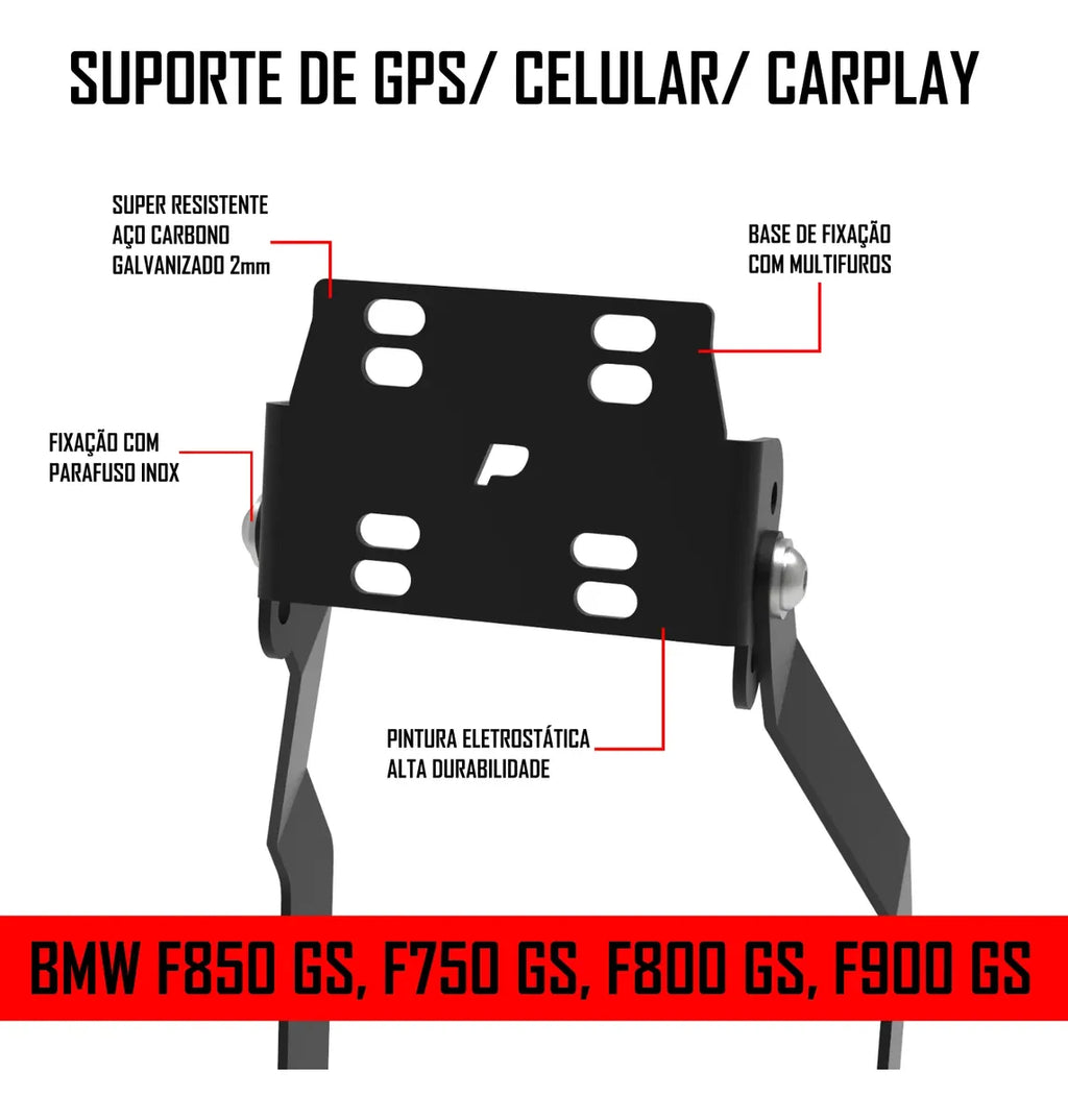 Suporte Para Celular Gps Bmw F900 Adventure Plus 2026